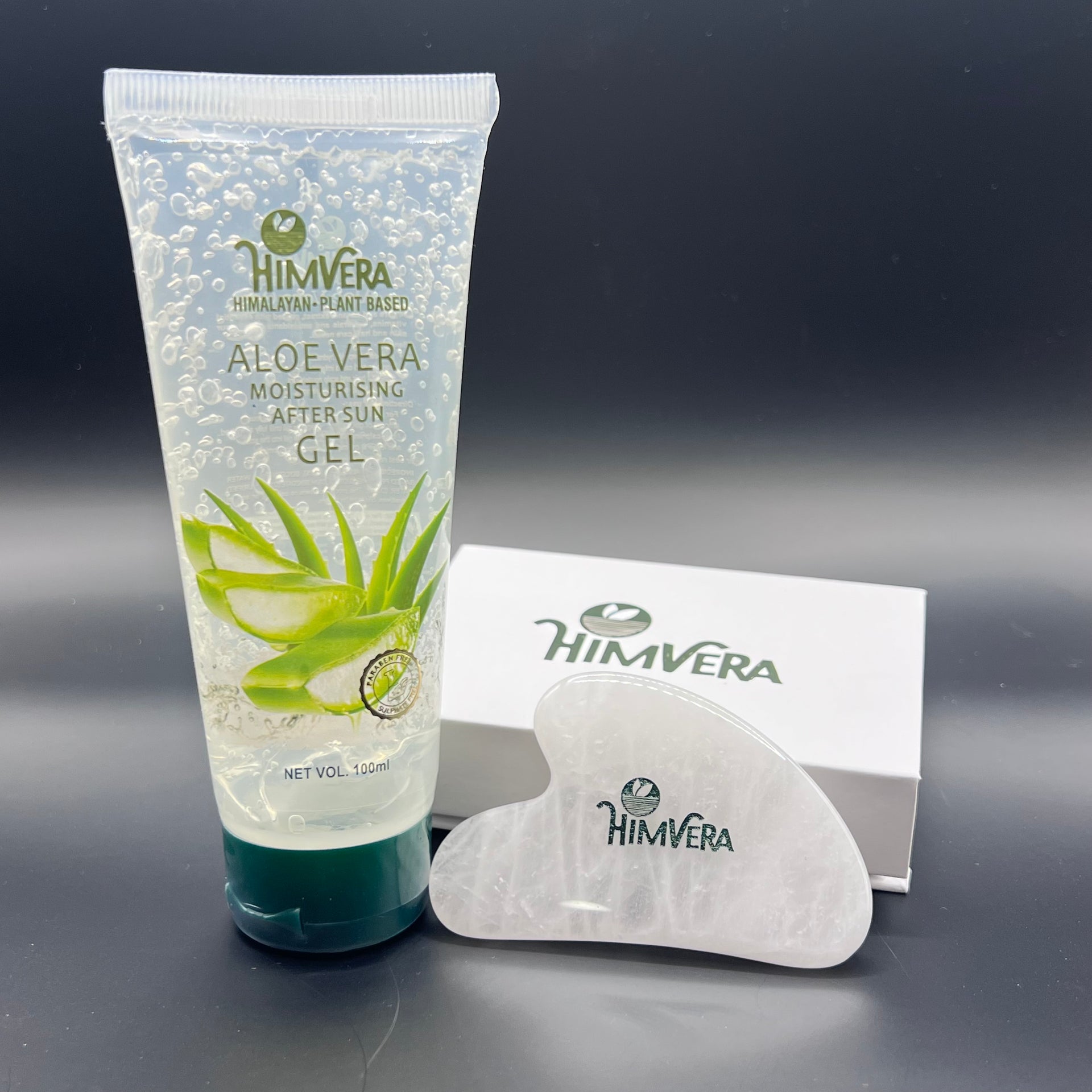 Gua Sha & Aloe Pack for Glowing Skin by Himvera
