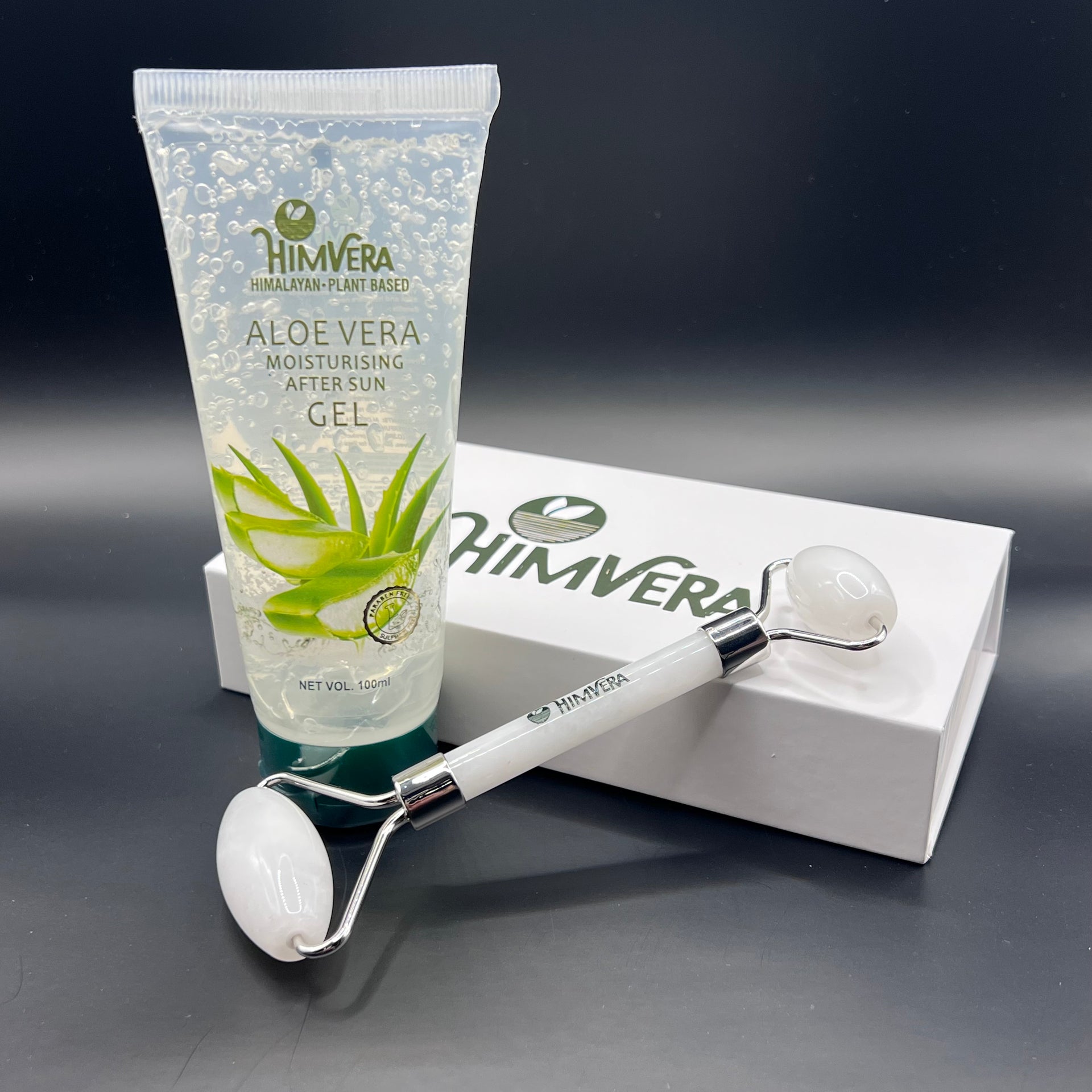 Achieve Radiant Skin with Aloe & Jade Roller Set  Himvera